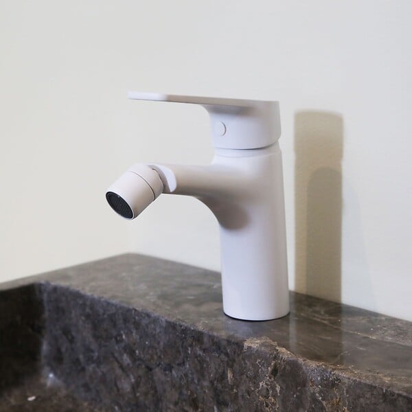 ESSEBAGNO - Full mitigeur bidet blanc - large