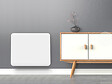 PURLINE - Radiateur à inertie avec plaque céramique interne avec contrôle WIFI - vignette