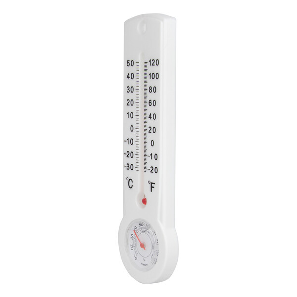 OTIO - Thermomètre hygromètre analogique - Blanc - Otio - large