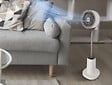 PURLINE - Ventilateur de sol DC avec lumière ambiante - vignette
