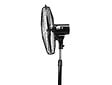 PURLINE - Ventilateur de sol industriel 100W avec 7 pales - vignette