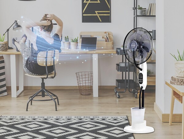 PURLINE - Ventilateur de nébulisation numérique à courant continu - large