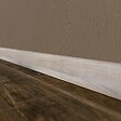 TECNOPROFILS - Plinthe Passe-Câble PVC 80 mm - Chêne Naturel - 2.60 m, Lot de 5 - vignette