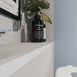 TECNOPROFILS - Cornière PVC - Longueur 2.60 m - Blanc - Lot de 5 - 2 x 2 cm - vignette