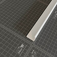 TECNOPROFILS - Baguette d'Angle PVC Cellulaire 25 mm - Longueur 2.50 m - Lot de 5 - Blanc - vignette