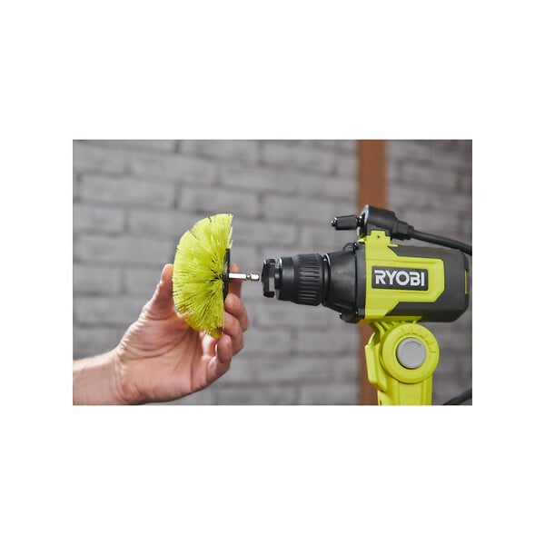 RYOBI - Brosse souple multi-surfaces pour nettoyeur 4V RSCR4 RYOBI - 110mm - RACLRM110 - large