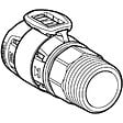 GEBERIT - Raccord FlowFit filetage mâle - DN. 20 - Ø 25 mm x Rp. 3/4'' -  - 620.312.00.1 - vignette