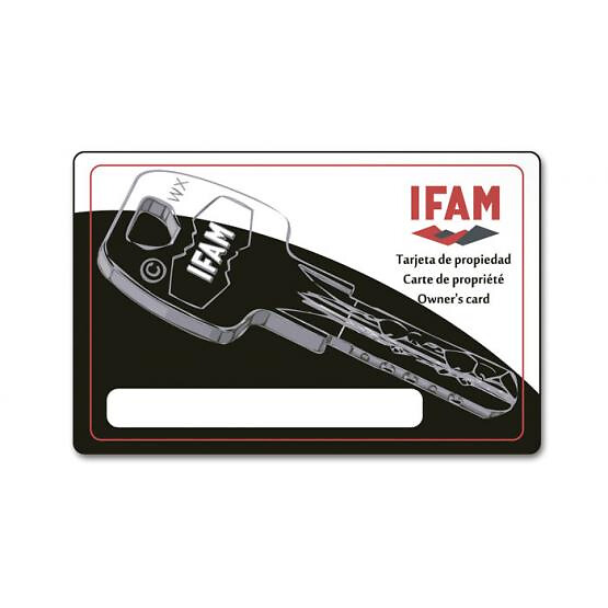 IFAM - Cylindre profil euro WX Nickelé varié 30 x 60 (clé à modèle déposé) IFAM - large