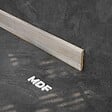 TECNOPROFILS - Plinthe MDF 2 m - Chêne Naturel - Lot de 5 - 70 x 10 mm - vignette
