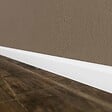 TECNOPROFILS - Plinthe MDF 2 m - Blanc - Lot de 5 - 60 x 14 mm - vignette