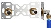 NOYON & THIEBAULT - Kit de fixation - Platine double PER à compression - 150mm - Ø16mm - vignette