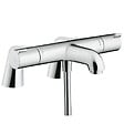 HANSGROHE - Mitigeur baignoire thermostatique Ecostat 1001 CL chromé avec colonnettes - vignette
