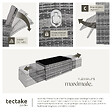 TECTAKE - Salon en rotin Bari gris - vignette