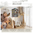 TECTAKE - Étagère murale Mylittle Story pour jusqu'à 50 Tonies gris anthracite - vignette