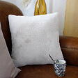 C MA DECO - Coussin RABBIT imprimé effet fourrure R/V - vignette