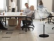 PURLINE - Ventilateur industriel sur pied 120W avec hauteur régable - vignette