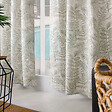 C MA DECO - Rideau en coton recyclé Lodge - Œillets - Ecru - 140x240cm - vignette