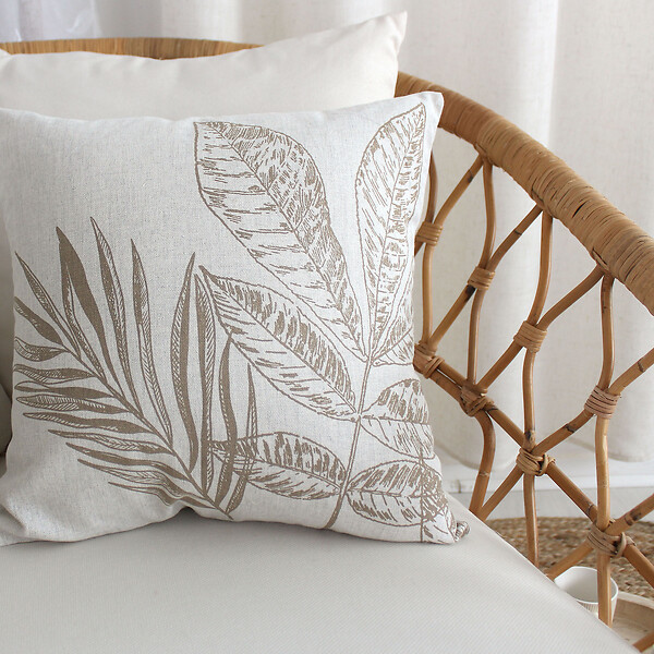 C MA DECO - Coussin déhoussable NATURA - large