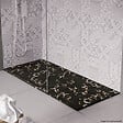 COSYNEO - Receveur de douche en pierre naturelle extra plat à poser 90x200cm - noir marble - ORIGINE - vignette