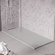 COSYNEO - Receveur de douche en pierre naturelle extra plat à poser 80x170cm - gris marbre - ORIGINE - vignette
