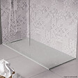 COSYNEO - Receveur de douche en pierre naturelle extra plat à poser 70x200cm - gris marbre - ORIGINE - vignette