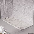 COSYNEO - Receveur de douche en pierre naturelle extra plat à poser 80x110cm - blanc marbre - ORIGINE - vignette