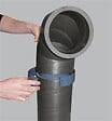 UBBINK - Raccord pour conduits isolés AERFOAM - Diamètre : 180 - Lg 232 mm - Ht 119 mm - vignette