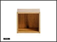 OTITEC - Cube de rangement - 25 cm - Oak - VOLTA - vignette