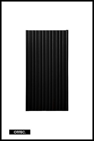 OTITEC - Meuble haut de salle de bain - 55 cm - Noir Mat - VOLTA - large