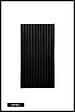 OTITEC - Meuble haut de salle de bain - 55 cm - Noir Mat - VOLTA - vignette