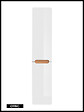 OTITEC - Colonne de salle de bain de 170 cm - Blanc - 2 portes - PASTI WHITE - vignette