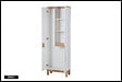 OTITEC - Colonne de salle de bain de 187 cm - Blanc - 3 portes - BALI - vignette
