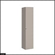 OTITEC - Colonne de salle de bain - 35 x 160 cm - 1 porte - 2 tiroirs - BOLD TAUPE - vignette