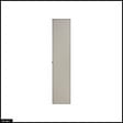 OTITEC - Colonne de salle de bain - 35 x 160 cm - 1 porte - 2 tiroirs - BOLD TAUPE - vignette