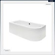 BESCO - Baignoire asymétrique - 170 x 75 cm - Gauche - sans Habillage - avec Pieds - Vidage Chrome - AVITA - vignette