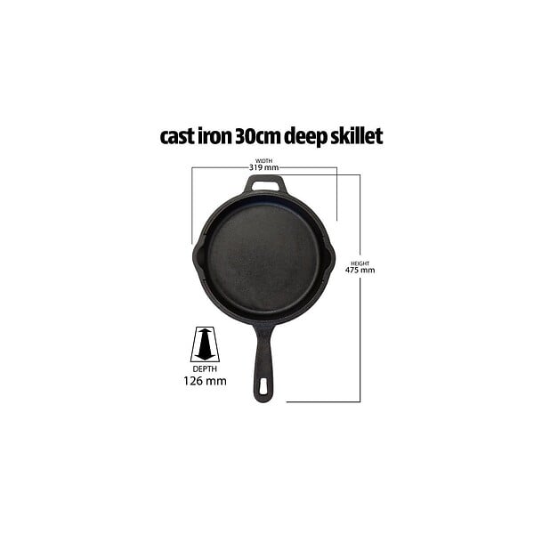 PIT BOSS - Set de 6 pièces Accessoires de Cuisson en Fonte Pré Assaisonné Pour Barbecue Camping Cuisine Extérieure PIT BOSS - large