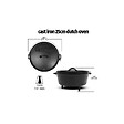 PIT BOSS - Set de 6 pièces Accessoires de Cuisson en Fonte Pré Assaisonné Pour Barbecue Camping Cuisine Extérieure PIT BOSS - vignette