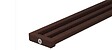 SCHLUTER - Caniveau filant KERDI LINE VARIO WAVE 34 - Noir graphite mat - Longueur: 1200mm - vignette