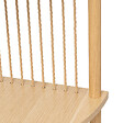 5 FIVE SIMPLY SMART - Meuble Etagère d'angle en bois et acier 4 niveaux Beige H 110 cm - vignette