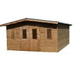 HABRITA - Abri de jardin - Bois - 28mm - 15.52m2 - vignette