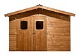 HABRITA - Abri de jardin - Bois - 19mm - 7.25m2 - vignette