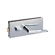 METALUX - Serrure de milieu fournie avec béquille double réf 9045 - vignette