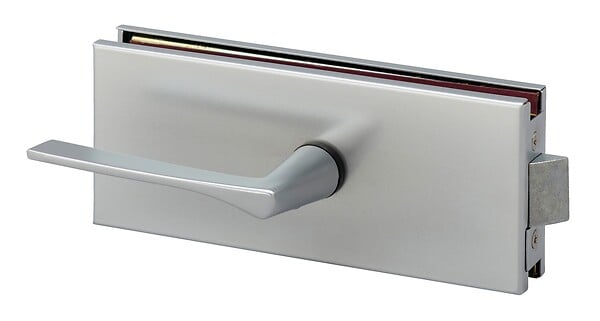 METALUX - Serrure de milieu fournie avec béquille double réf 9045 - large