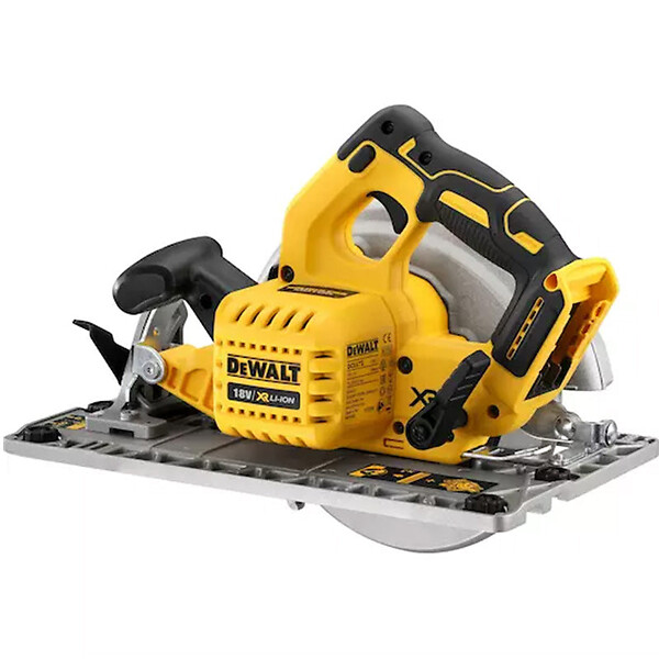 DEWALT - Scie Circulaire 184mm DEWALT DCS572N-XJ XR 18V Brushless - compatible rail de guidage - large
