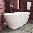 AICA SANITAIRE - Baignoire îlot oval  blanc en acrylique 170x80x58cm,Aica Sanitaire - vignette