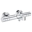 GROHE - Mitigeur bain douche Precision Get avec douchette 1jet Vitalio Joy Cube et flexible 200cm - vignette