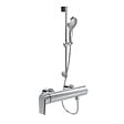VILLEROY ET BOCH - Mitigeur mécanique douche  Liberty Chrome + Ensemble de douche  Verve Showers 3 jets Chrome - vignette