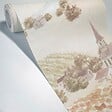 99DECO - Papier peint panoramique - Campagne - Rouge - intissé : 150g/m² - 7 lés : 336x270cm - vignette