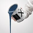 99DECO - Peinture Mur Velours - Bleu Gris - Interieur - 1l - vignette