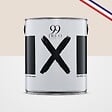 99DECO - Peinture Mur Velours - Blanc Ecru - Interieur - 2,5l - vignette
